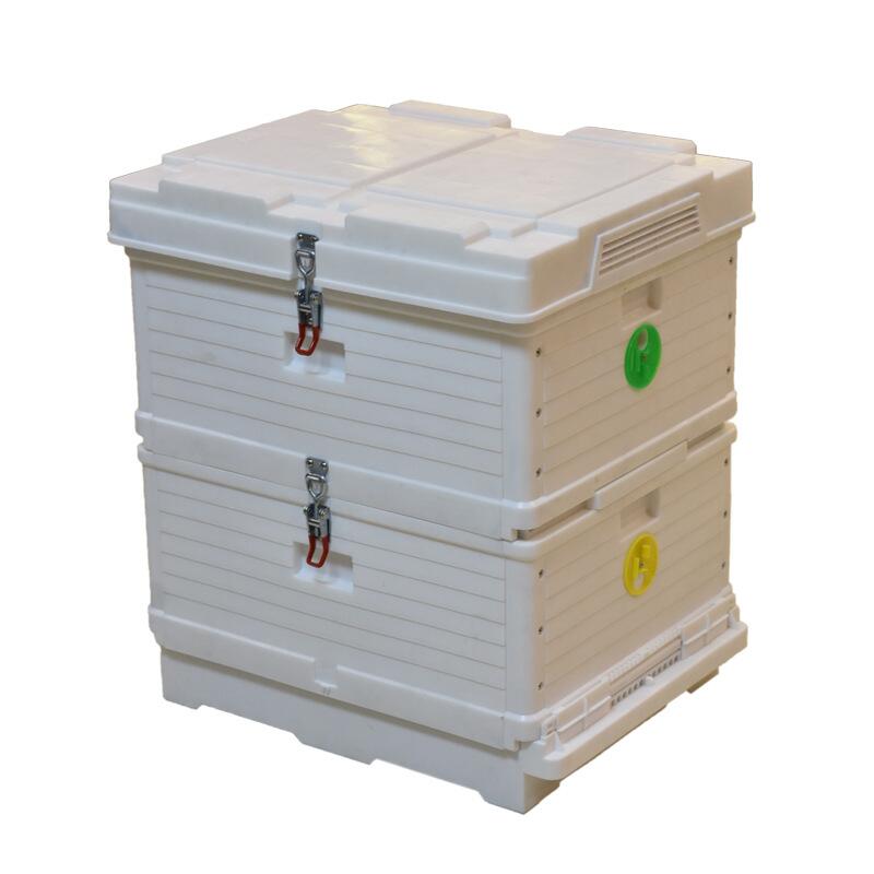 Langstroth Beehive 10 Frames Multifunctional Polypropylene Plastic Beehive Kits bee box