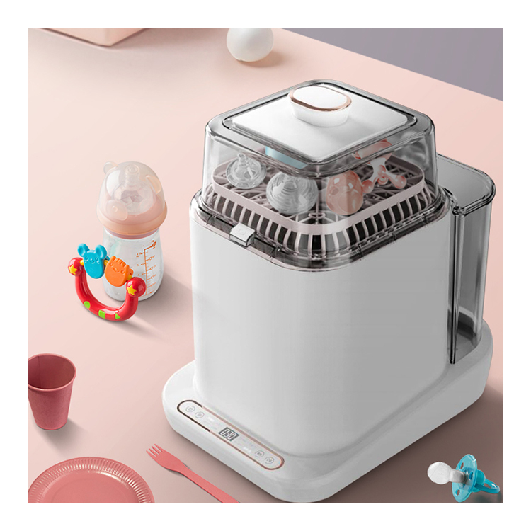 Oem Odm 3 in 1 Automatic Feeding Bottle Sterilizer Electric Baby Bottle Washer Machine Baby Bottle Dryer
