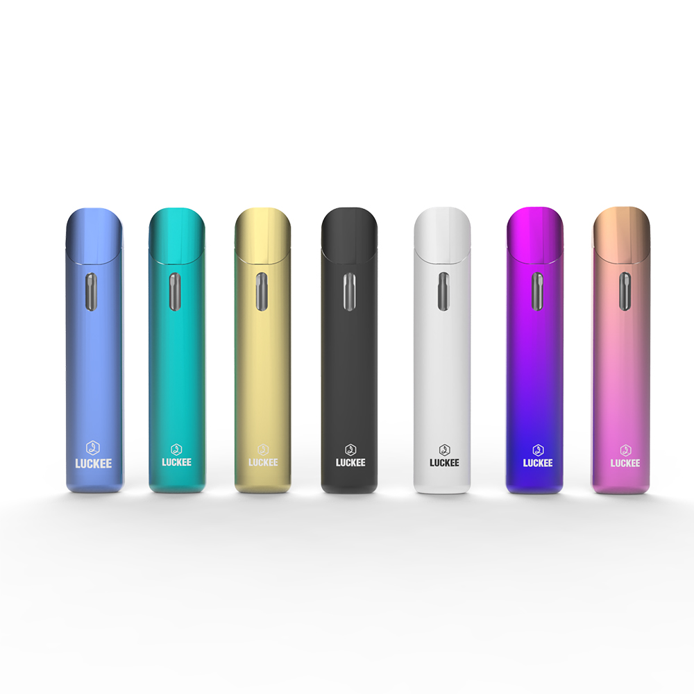 Новый дизайн, электронная сигарета CBD Vape Pen 0,5/1 мл, керамическая электронная сигарета