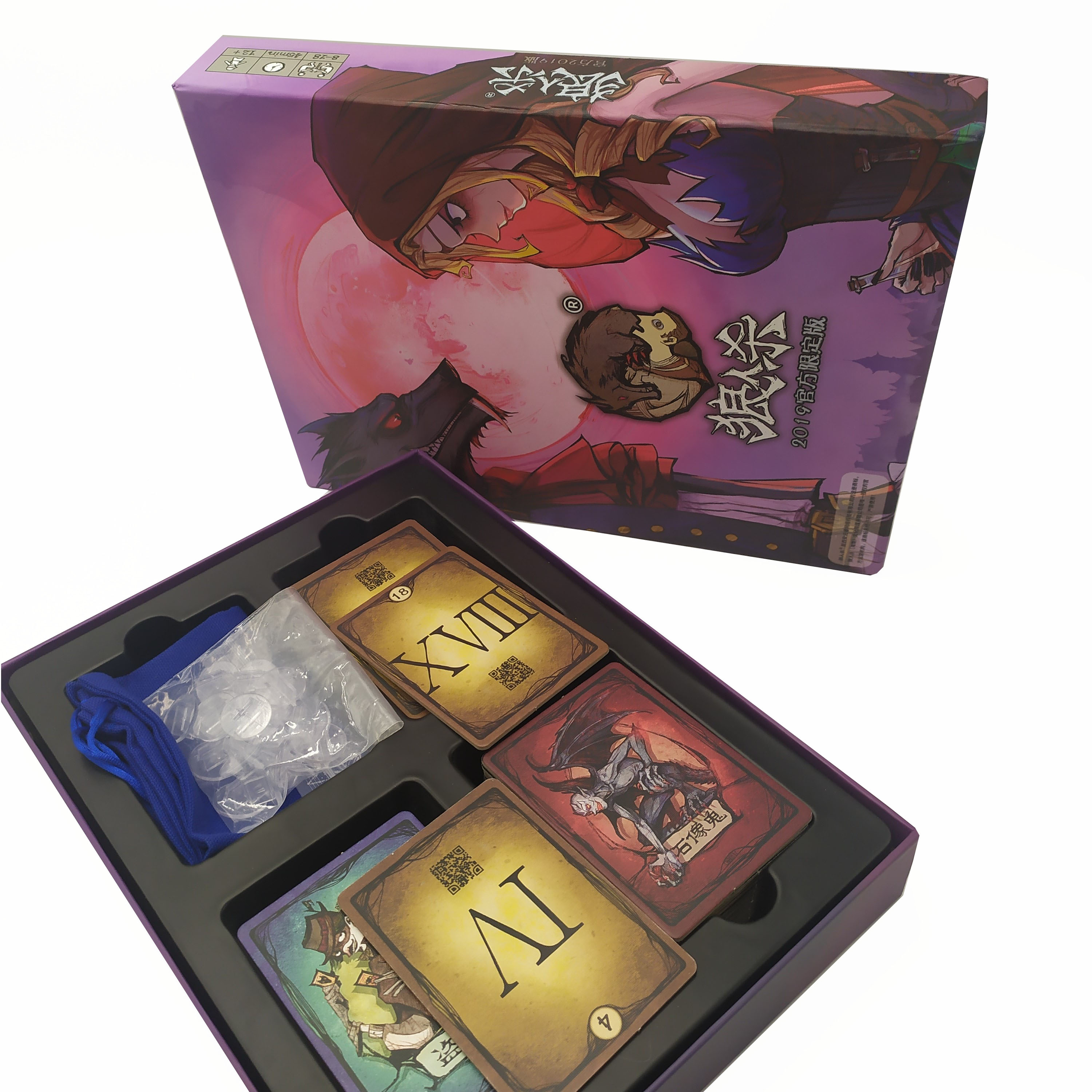 Custom Eco-Friendly Family Multiplayer Card Game with Customized Logo Board Games