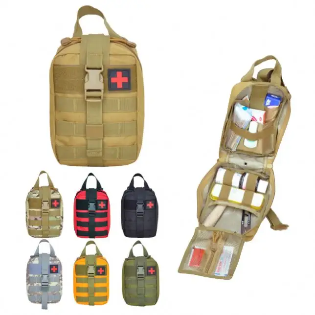 Tactical Rip-Away Emergency Bag Medical Outdoor Nurse Pouch Doctor First Aid Kit Utility Medical Bag