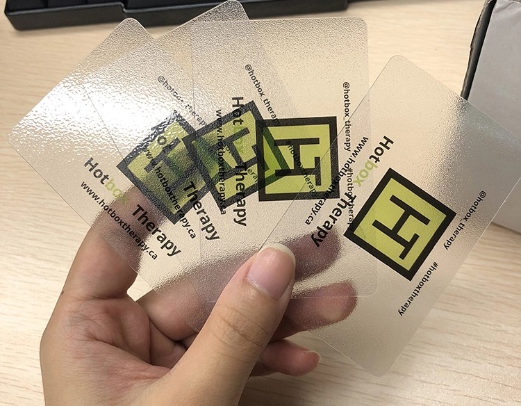 Программируемый NTAG 213 чип прозрачный NFC визитная карточка