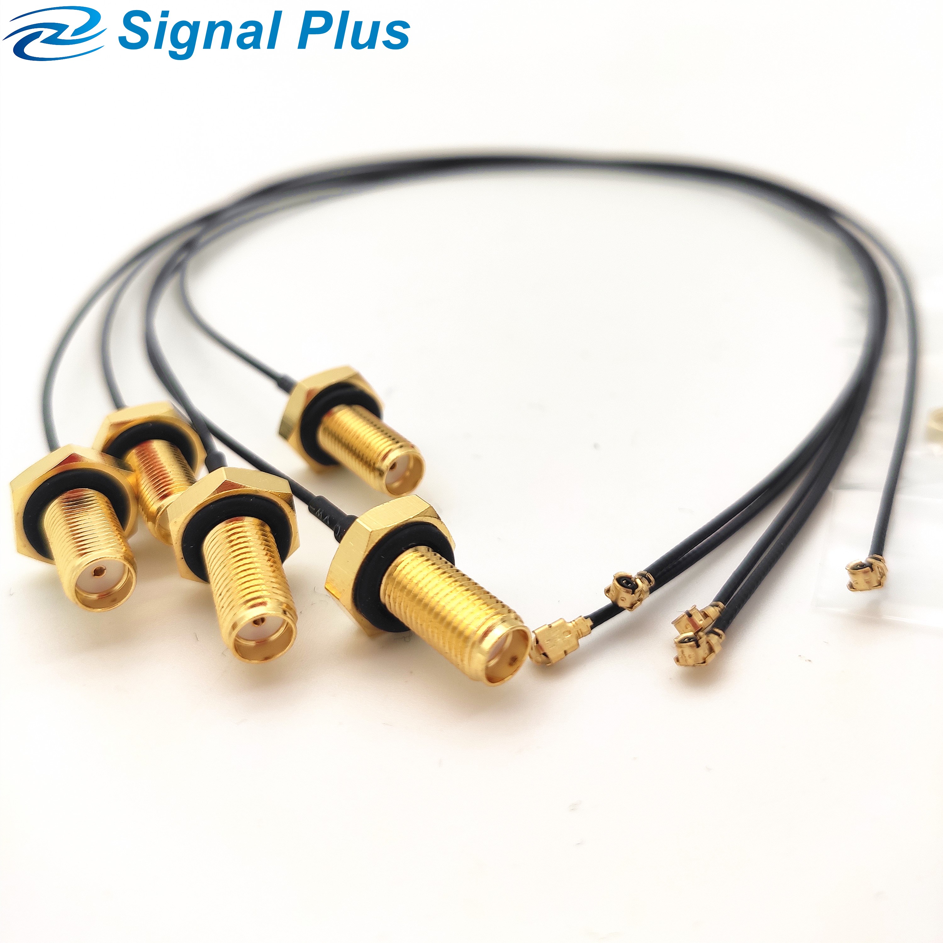 Customized length antenna pigtail with SMA-F connector , u.fl SMA RF cable for antenna UFL/ Ipex to sma female pigtail cable