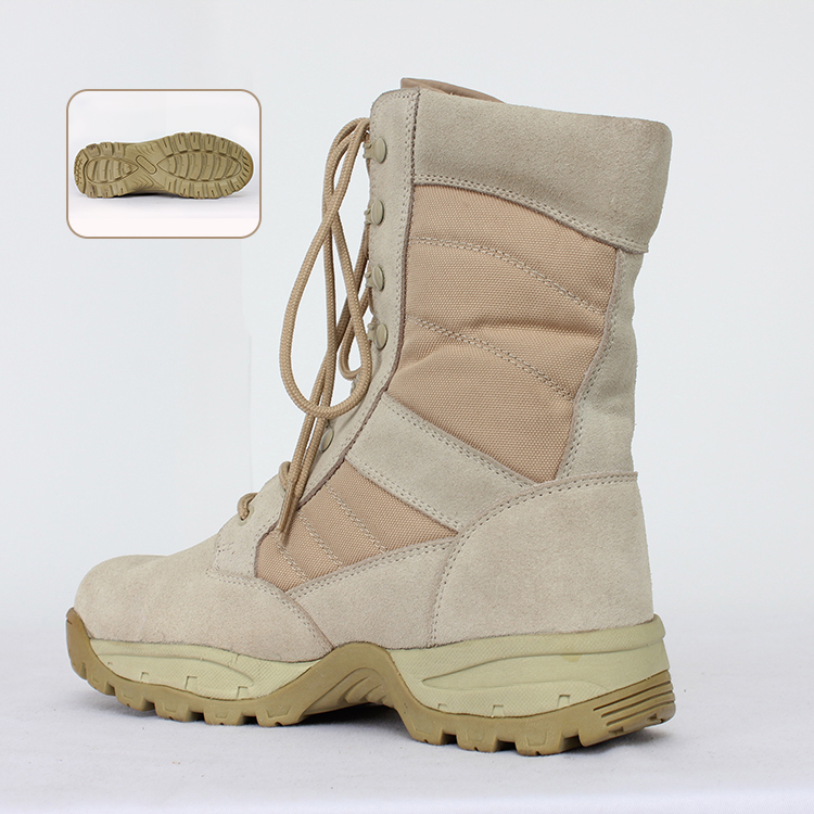 men's military boots tactical boots leather military hunting army ankle boot men