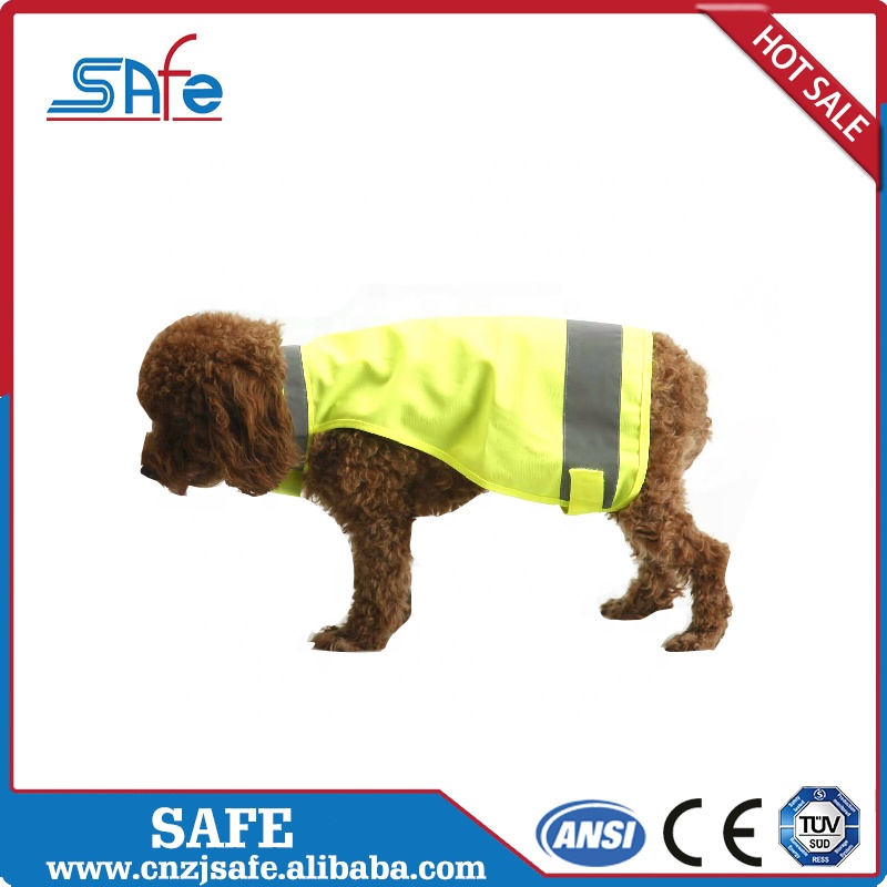 China supplier airport safety service high visibility dog clothes vest