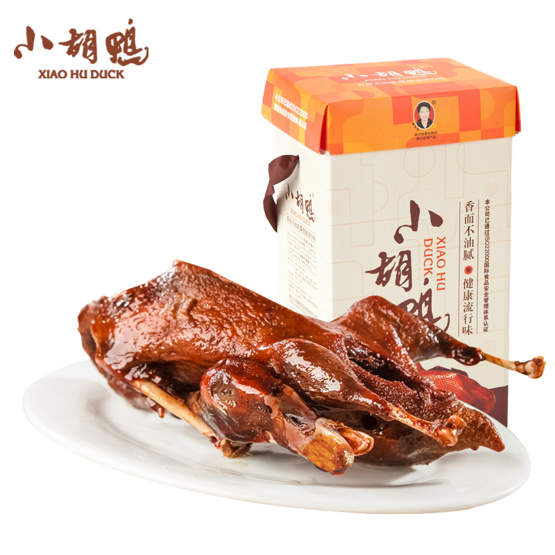 Xiao Hu-Duck, Восточная вакуумная упаковка, 450 г хрустящая соленая утка, закуска от производителя