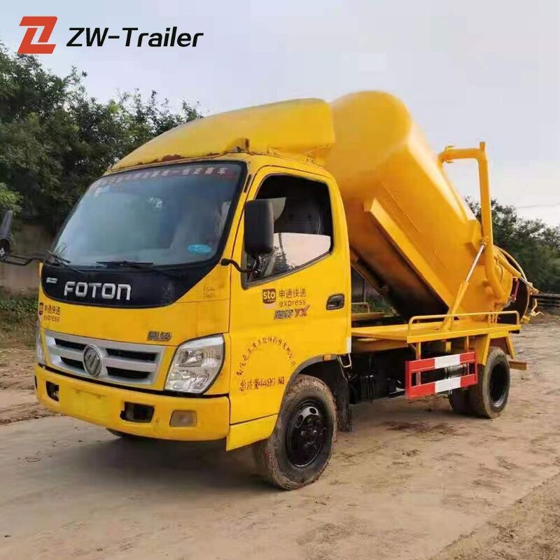 China used good condition vacuum cleaning truck for sale