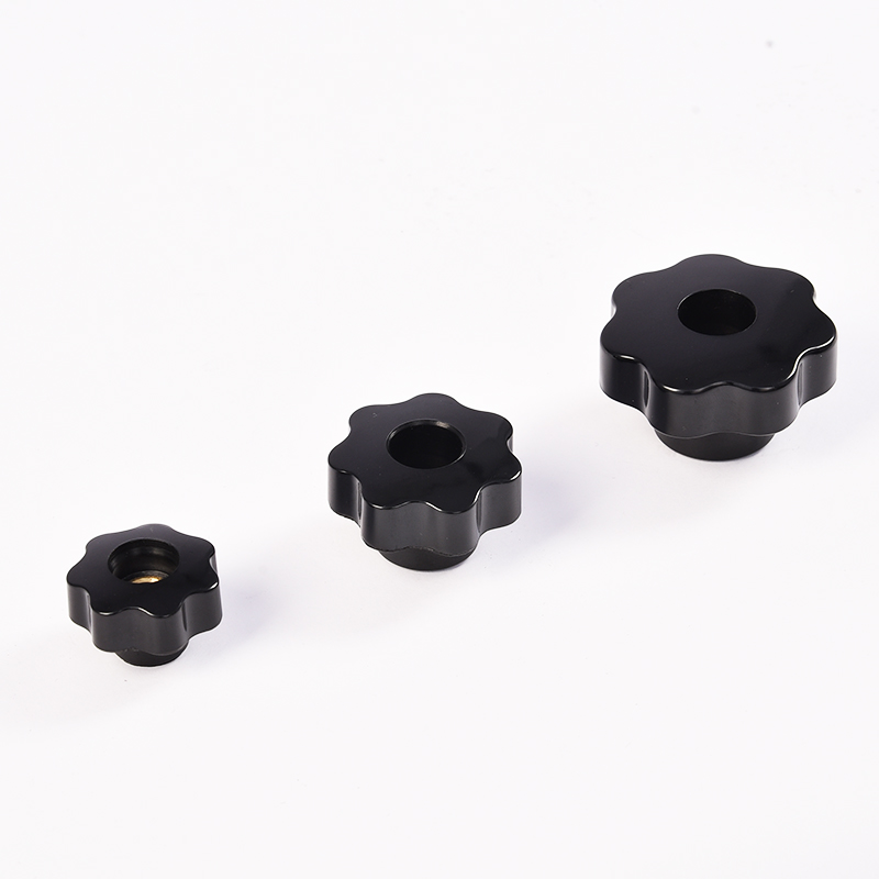 5 star plastic hand knob 5/6-18 Thread