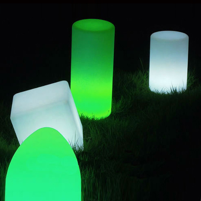 Наружная водонепроницаемая цветная подсветка rgb, кубическое сиденье для вечеринки, свадьбы, мероприятия, пластиковые кубики льда с подсветкой, светодиодная подсветка, мебель
