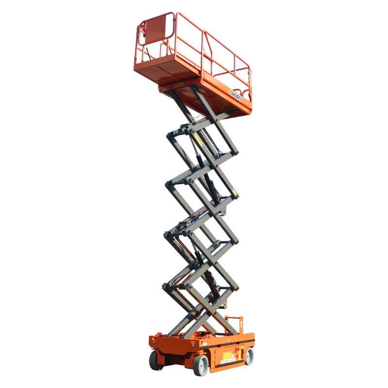 Подвижные гидравлические ножницы Qiyun Kinglift 10 м с подъемной платформой на гусеничном ходу с CE