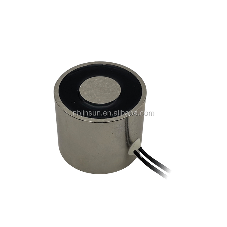 JSP-3530 30kgs strong electromagnet lock electromagnet door holder 24V dc Electromagnet holder