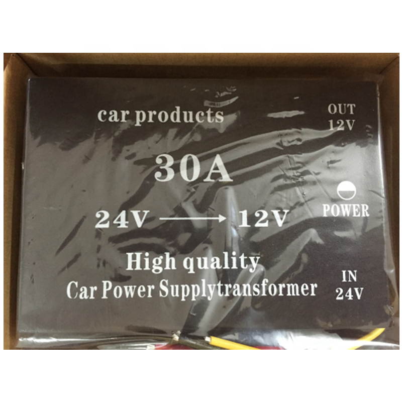 DC 24V-12V трансформатор 30A конвертер