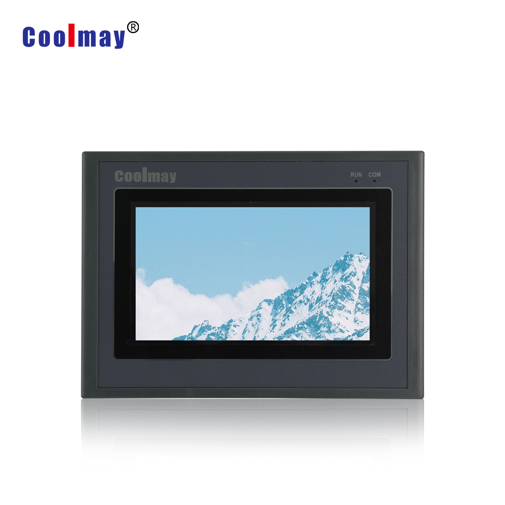 4.3 inch touch screen hmi 12 relay outputs programmable plc monitor for industrial control