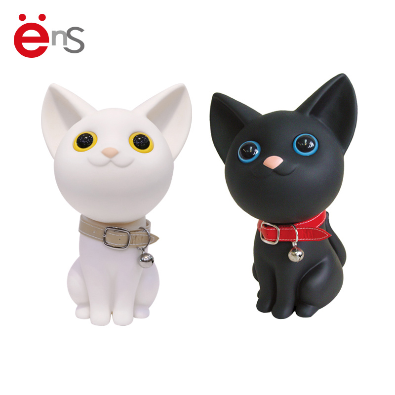 OEM design Cat Shape Magnetic Paper Plastic Clip Holder
