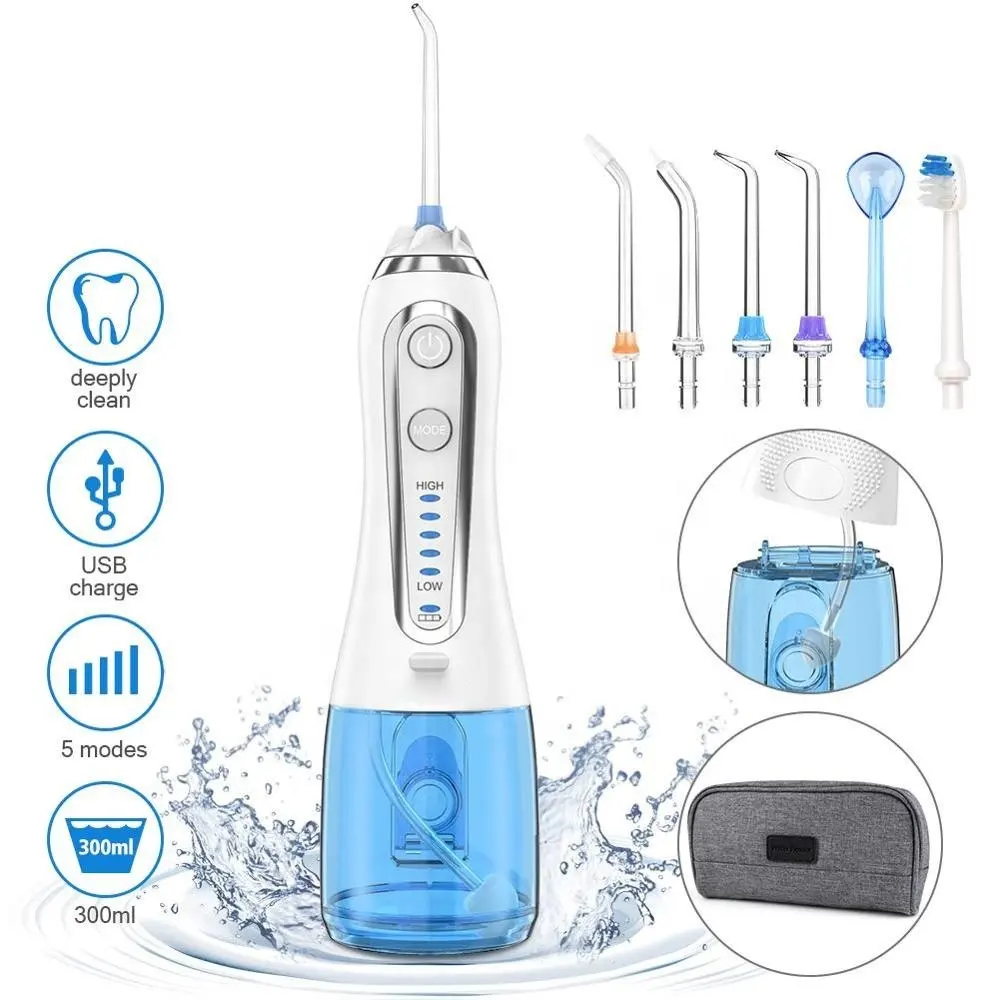 High Frequency Water Flosser Eco Friendly Health Dental Oral Water Jet Irrigator For Teeth Cleaning