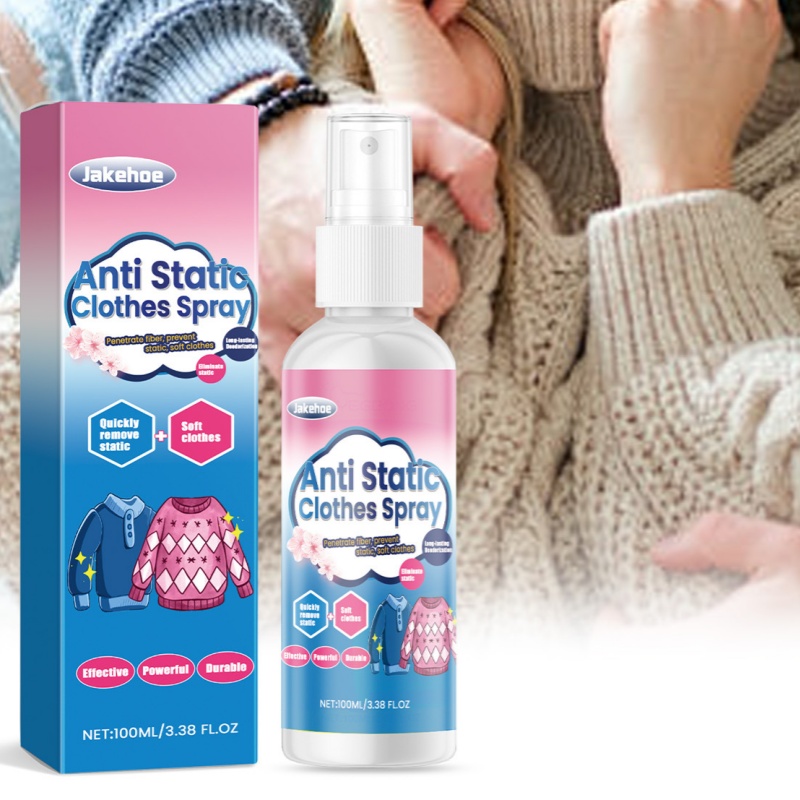 New Anti-Static Spray Plant Extracts Household Clothes Quilt static electricity sweater down jacket hair Anti-static Spray