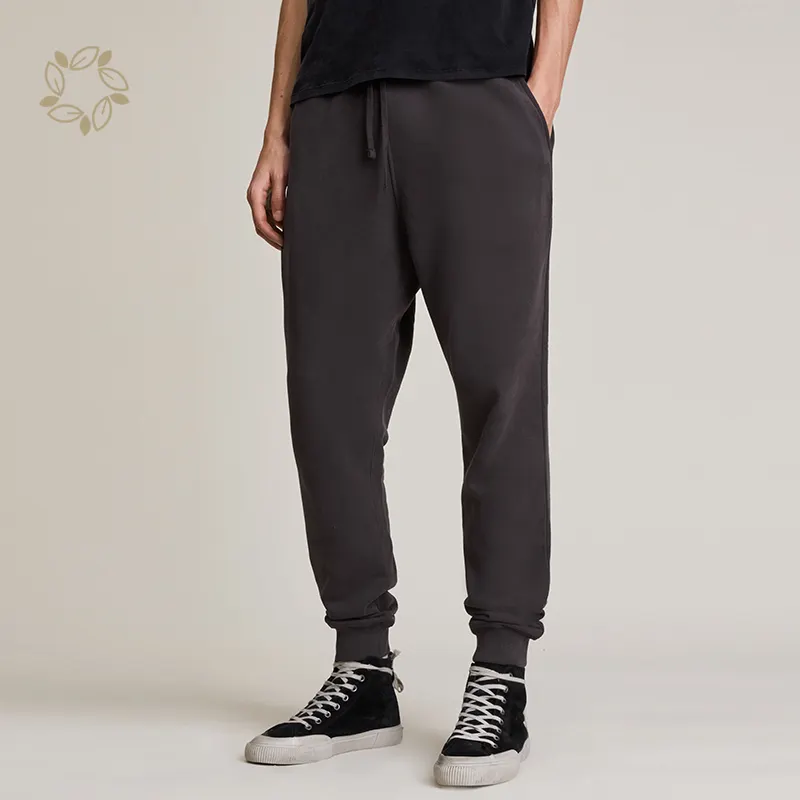 Sustainable sweatpants joggers for men organic cotton men sweatpants eco friendly sweatpants male