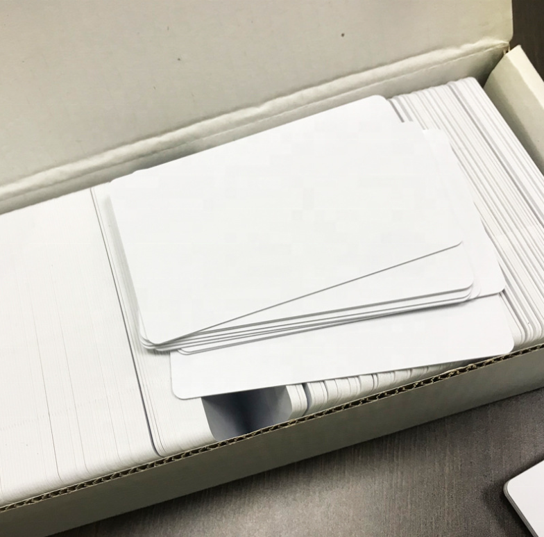 Оптовая продажа, Rfid 125 кГц, Размер для печати на струйной печати, Cr80, пустые ПВХ идентификационные карты для сотрудников, фото-карты на заказ, ПВХ опорные карты