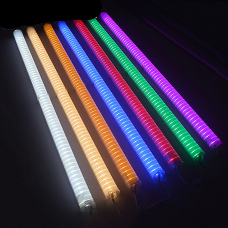 Dmx SMD5050 цвета Rgb LED IP65 светодиодная цифровая трубка свет барьера СИД свет