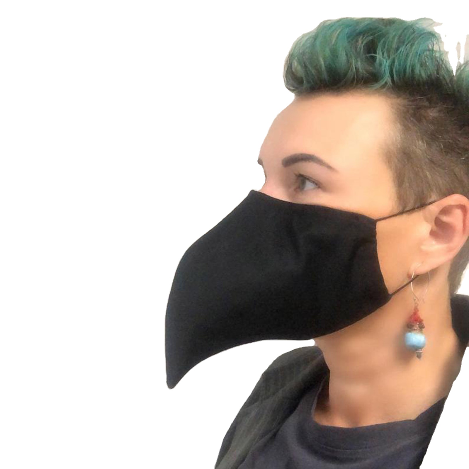 Новая птица клюв хлопок facemask пылезащитный ветрозащитный дышащий Забавный персональный facemask