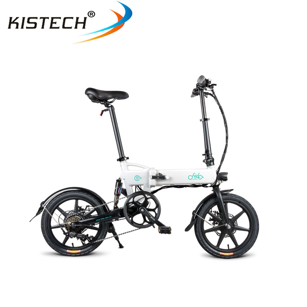 16inch 36V 7.8Ah 250W Variable Speed Electric Folding Bicycle FIIDO D2S Ebike