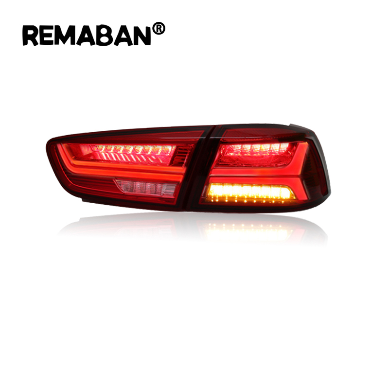 Remaban manufacturer for car lamp for LANCER EX EVO taillight 2010-2018 tail light plug and play with sequential indicator