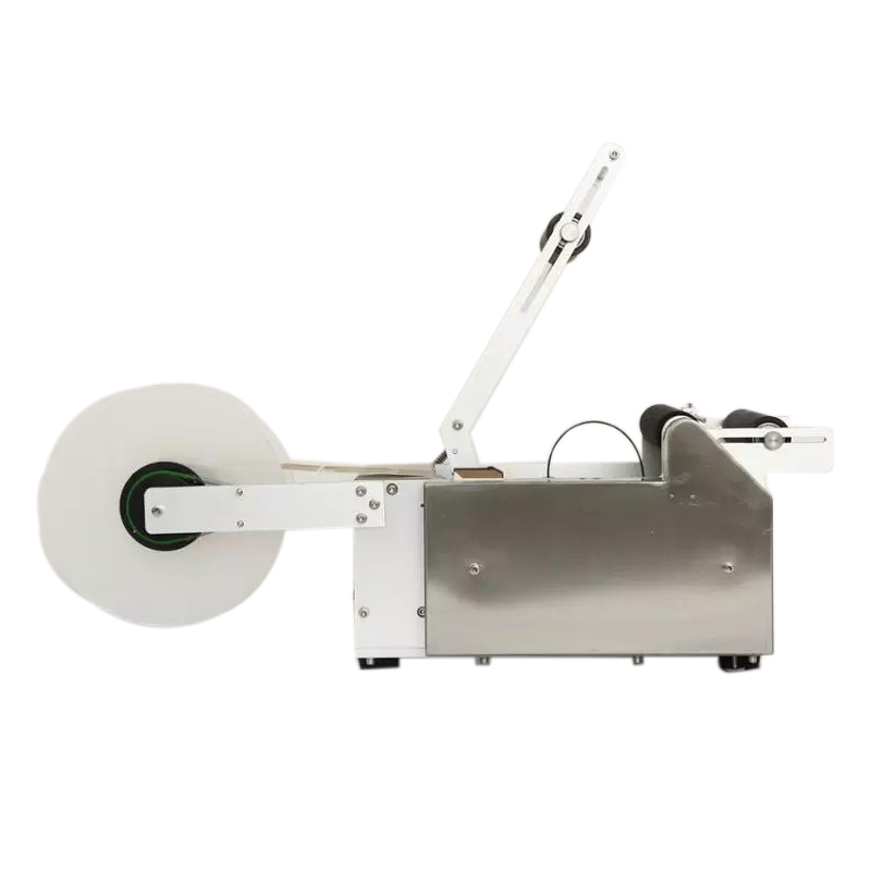 wholesale semi automatic round labelling bottle label labeling machine round