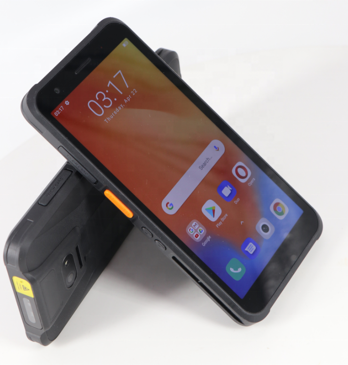 GENZO-ручной сканер штрих-кода, промышленный, надежный, NFC, Android, A605, КПК, 2D