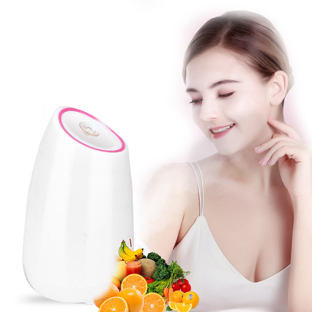 Portable Nano Facial Steamer Vaporizador Facial Face Cleansing Moisturizing SPA Humidificador Fruits And Vegetables Facial Spray