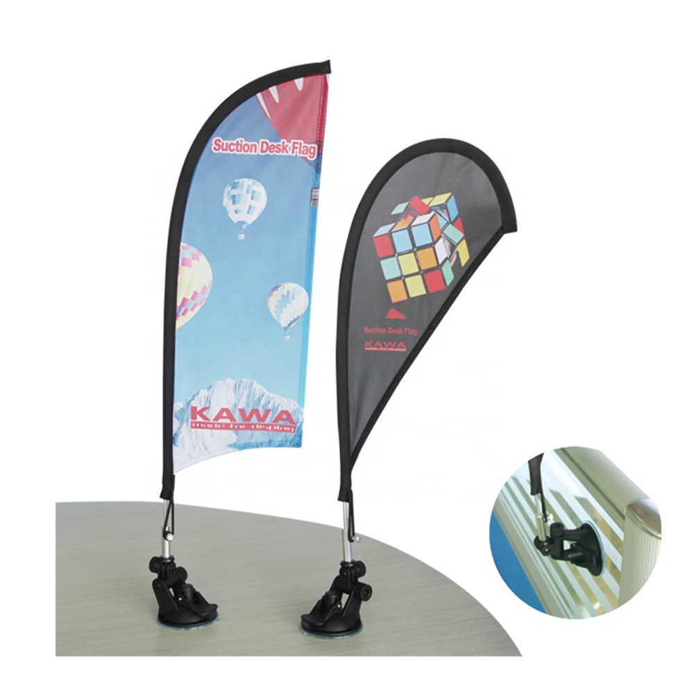 100% epoxy fiberglass suction flag pole