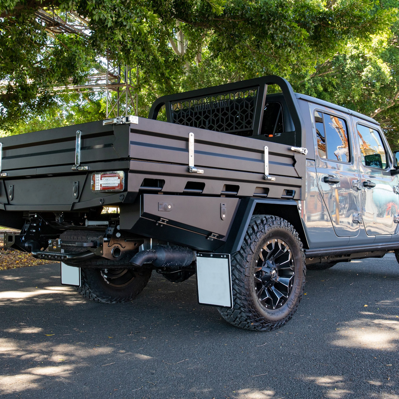 Двойной/одинарный/дополнительный алюминиевый кабина 4X4WD, Ute лоток и навес для пикапа
