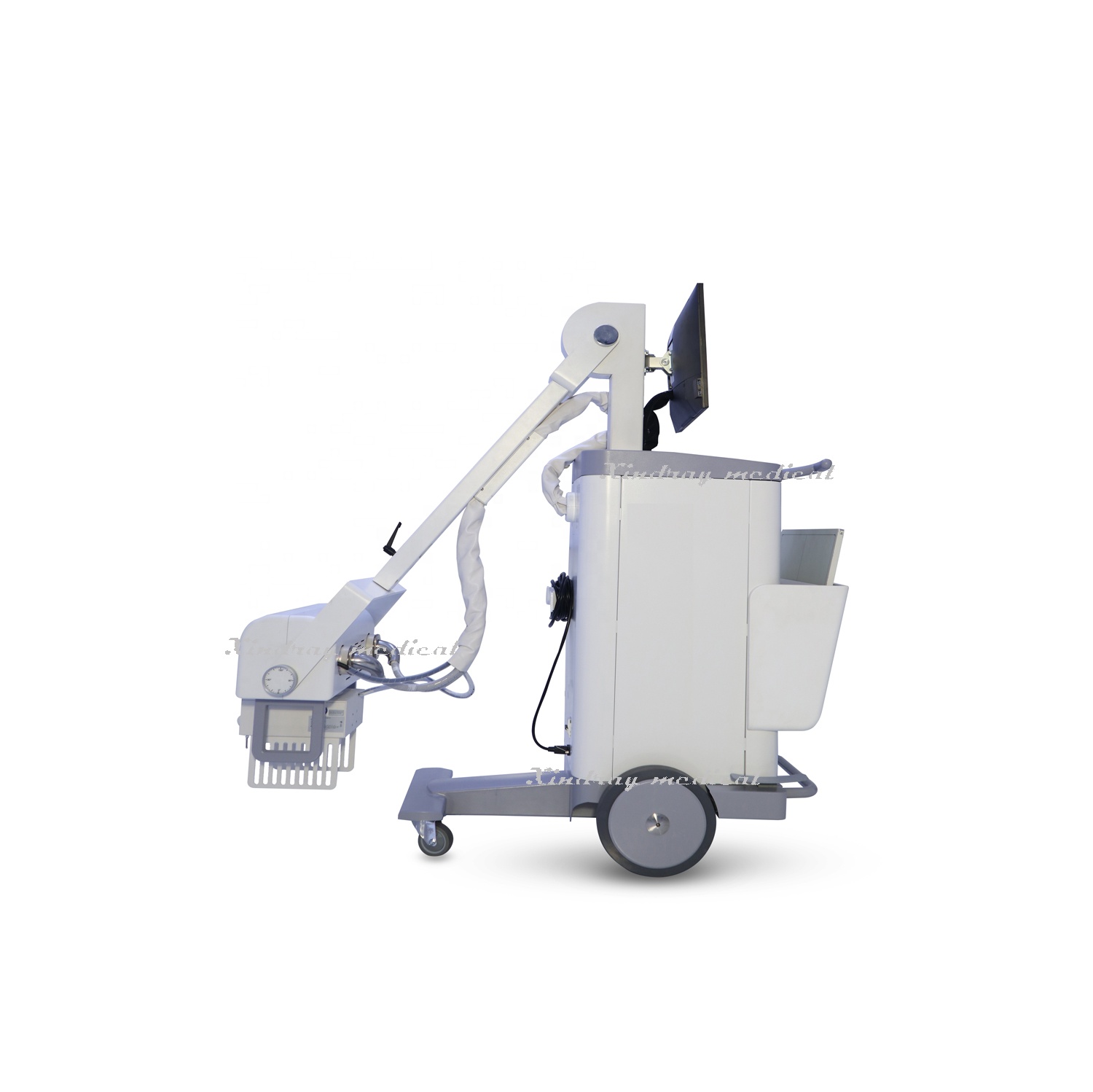 Low Radiation Energy High Radiography Factory Price Medical Equipment Mobile X-ray Machine With Digital Flat Panel