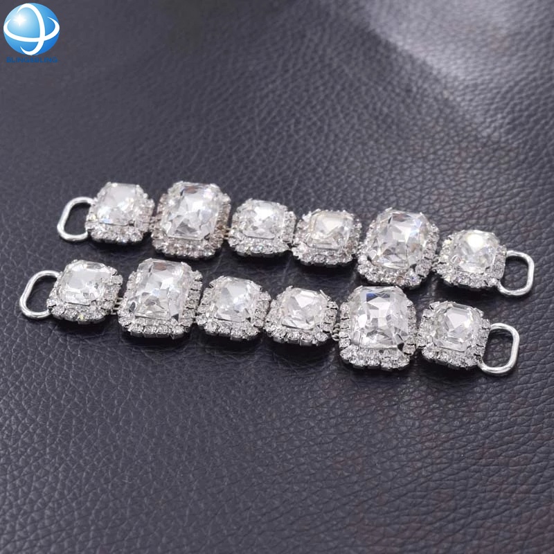 Popular Accessories Crystal Rhinestone Bikini Connectors For Beach Wear Swimsuit Accessories