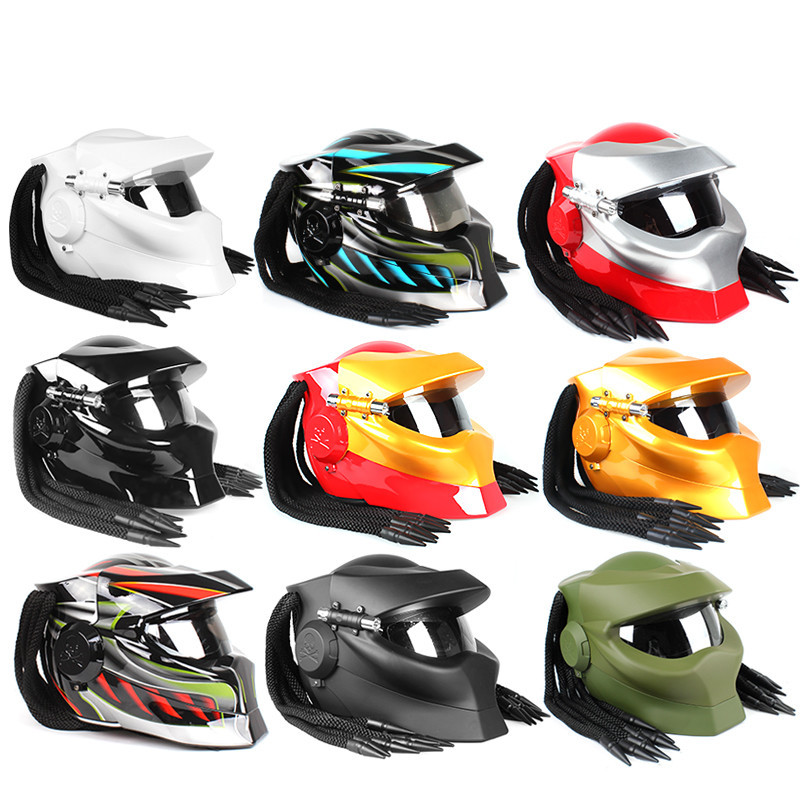 Хищник шлем para железа motocicleta; Обувь для езды на мотоцикле мужские крест cascos para мотоциклетный шлем