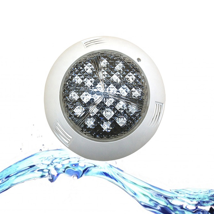 2021 New Design White Resin Hotel pool water proof IP98 Grades led Swimming Pool lights 15W 18W 24W 36W