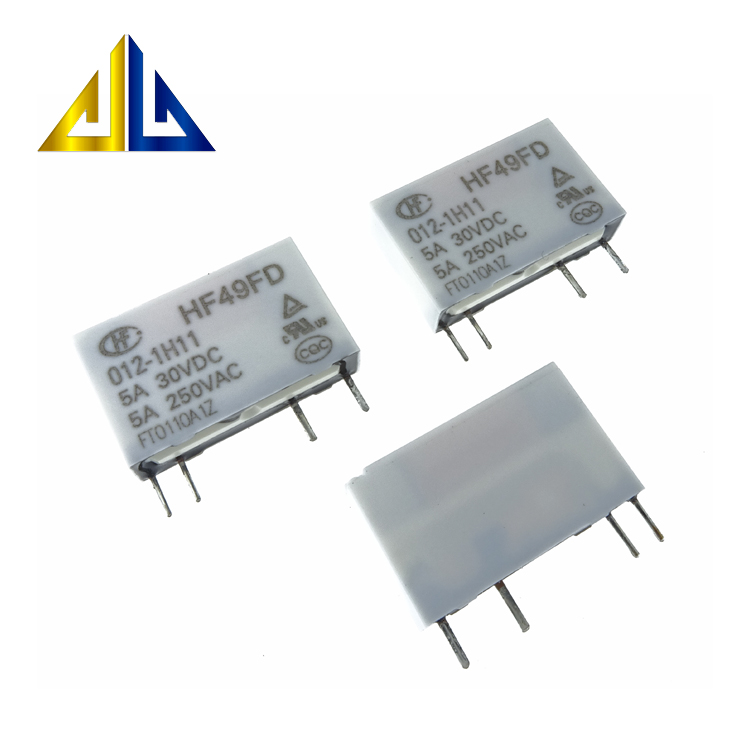 Реле HF49FD-012-1H11 реле мощности 4Pin 5A 12V первоначально HF HF49FD-012-1H11 заменить PA1A-12VDC HF49FD-012-1H11T