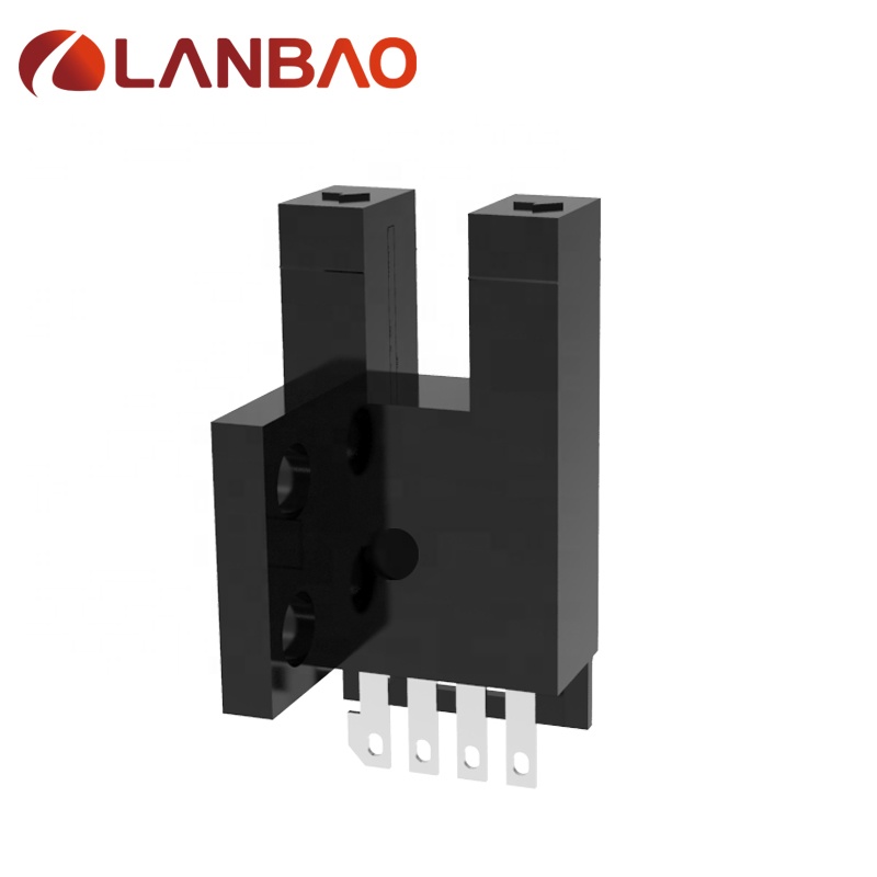 Новый U-образный фотоэлектрический датчик Lanbao, номинальное расстояние 5 мм Ip50 Dc 24 В, оптический датчик положения