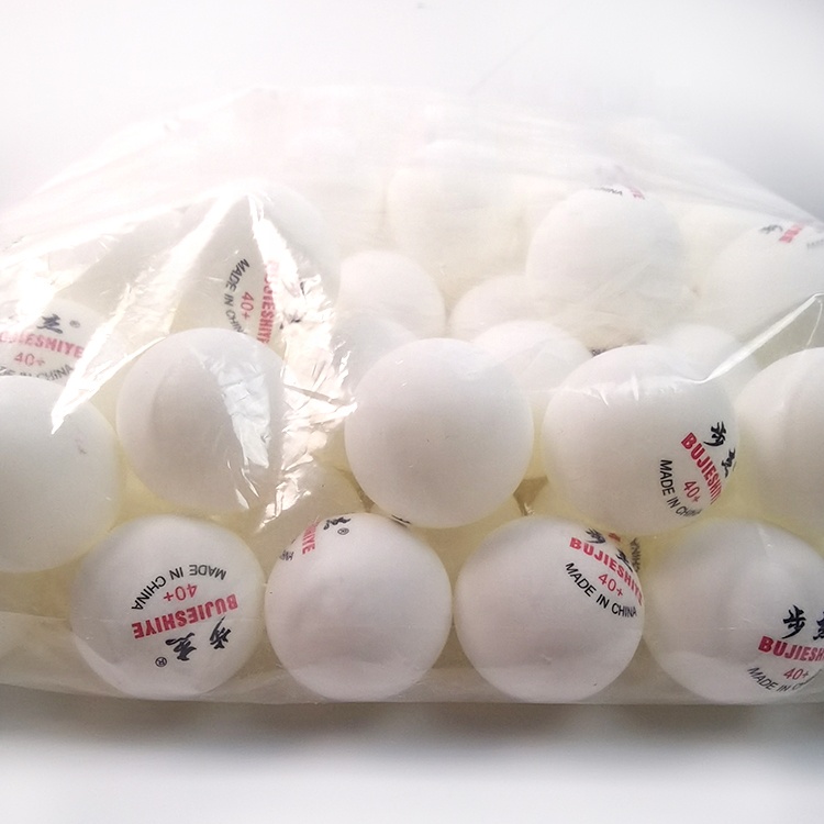 Bulk Plastic Bag Packing Table Tennis Balls Many Pin Pon Balls 100-150 Pack 3-Star 40+ ABS Whiteor Yellow For Sale