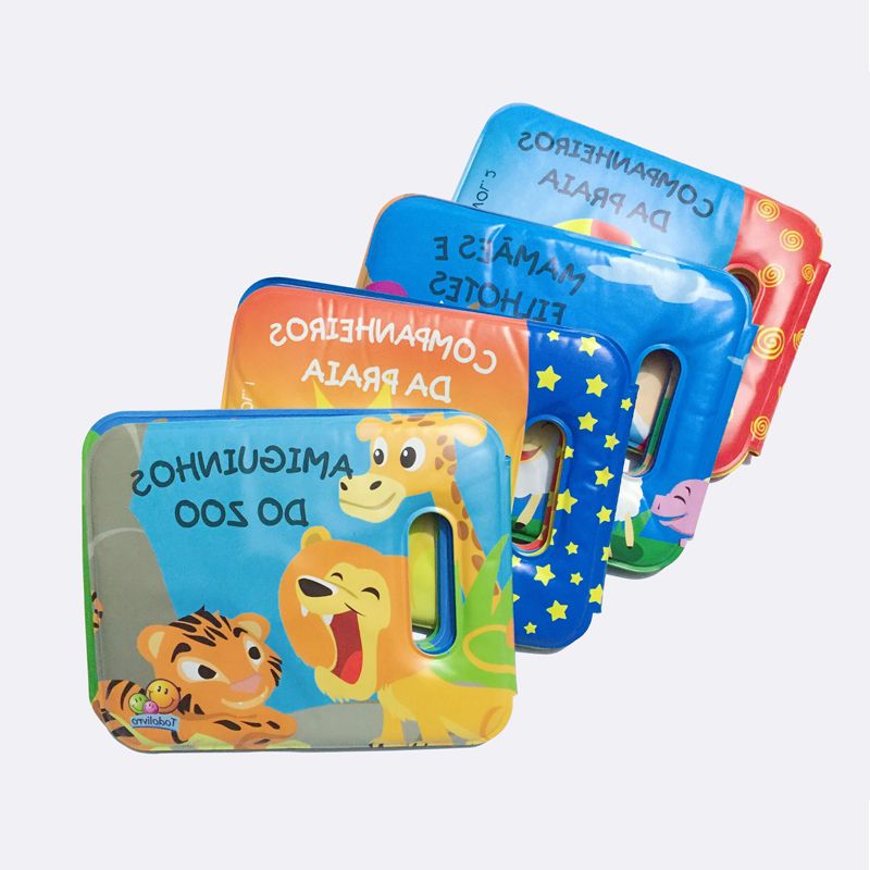 Bangzhe Hot Sales Waterproof EVA Educational Baby Bath Book