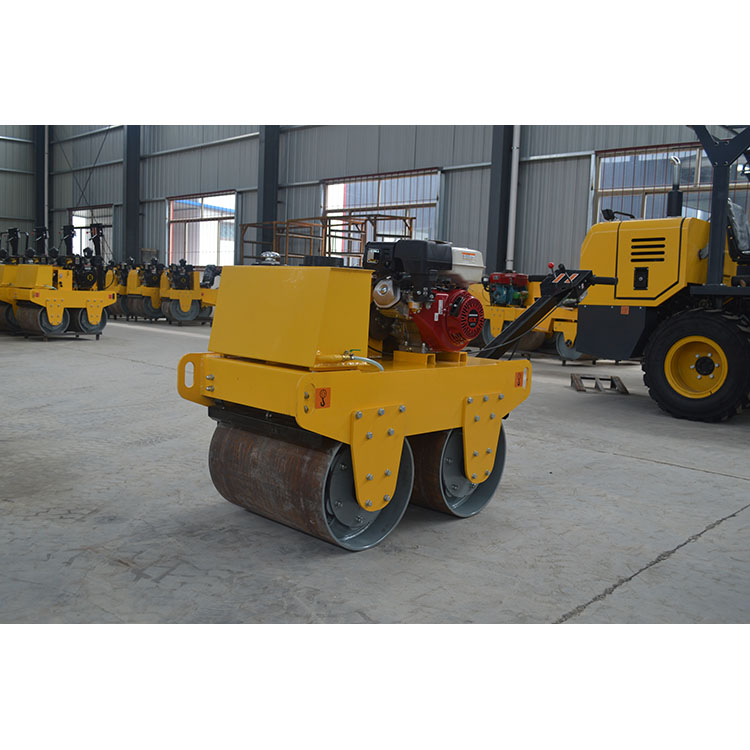 Accept customized price small manual vibrating road roller