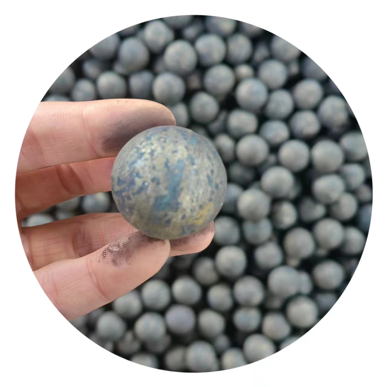 High Hardness Low Crushing Rate Quality Price Forged Grinding Media Steel Ball Customized For Mine ore Ball Mill Concentrator