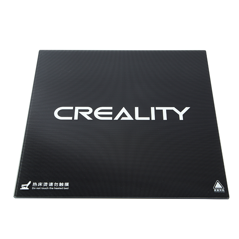 Creality 3D принтер части ультрабазы платформа с подогревом кровать построить поверхность углерода кристалл стеклянная пластина для Ender-3