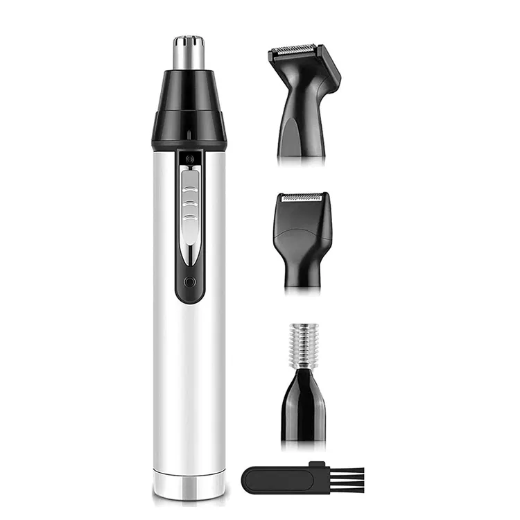 Nose Hair Trimmer, USB Rechargeable Nose and Ear Hair Trimmer Professional 4 in 1 Mens Grooming Kit with Electric Nose Trimmer