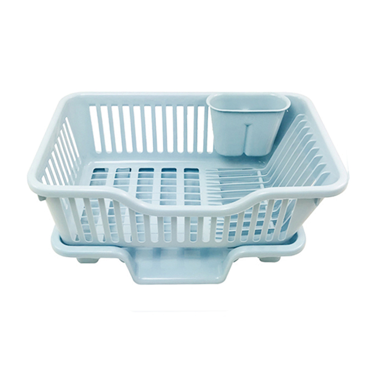 Household plastic kitchen storage rack dish drying rack