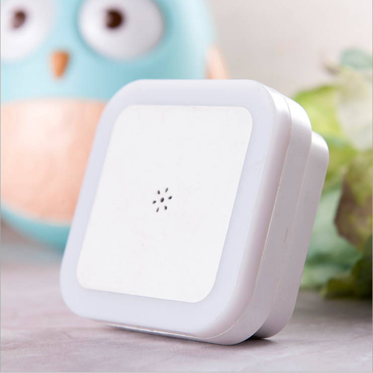 Yjn5011 Пользовательский логотип спальня/стены/Прихожая/Туалет Plug в Smart сенсор движения Мини светодиодный ночник 2019