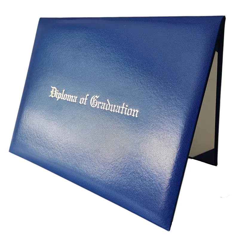 Wholesale Graduation Certificate Leather Paper Holder Diploma Cover