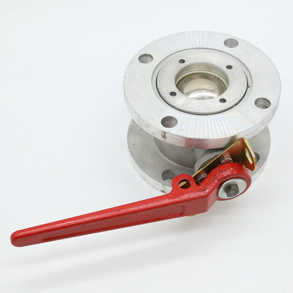 Two-way Square Flanged Tank Car And Sprinkler Truck 2 Inch Ball Valve