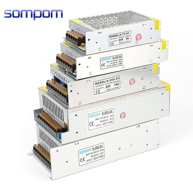 AC 110 V-220 V DC/DC адаптер 5V 12V 24V 36V 48V 1A 2A 3A 4A 5A 6A блок питания для светодиодной ленты LED Системы охранного видеонаблюдения (CCTV кабель питания камеры
