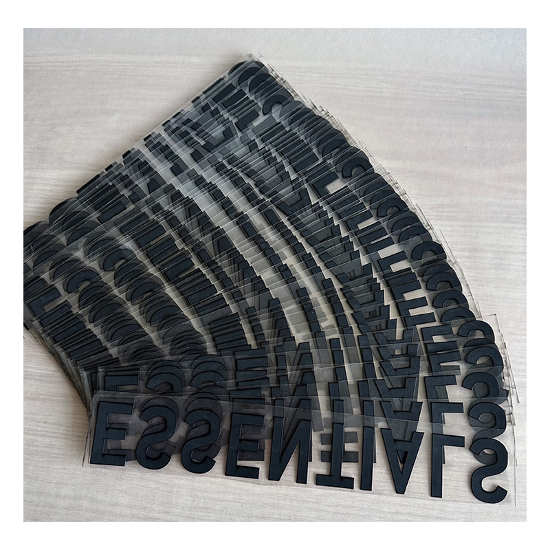 3D Silicone Heat Transfer Printing Hot Selling DTF Transfer Designs Ready to Press Heat Transfers for T-shirts