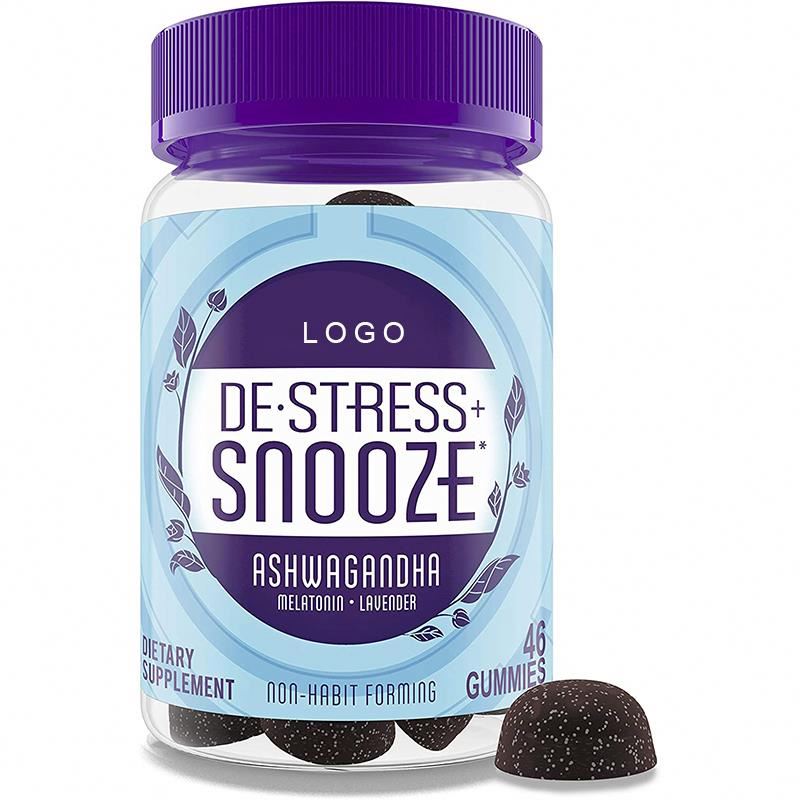 Amazon Top Selling OEM Sugar Free Sleep Well Blackberry Gummy Vitamins Melatonin Sleep Gummy